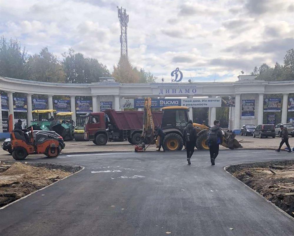 Еще на пяти улицах Костромы ремонт дорог близится к завершению
