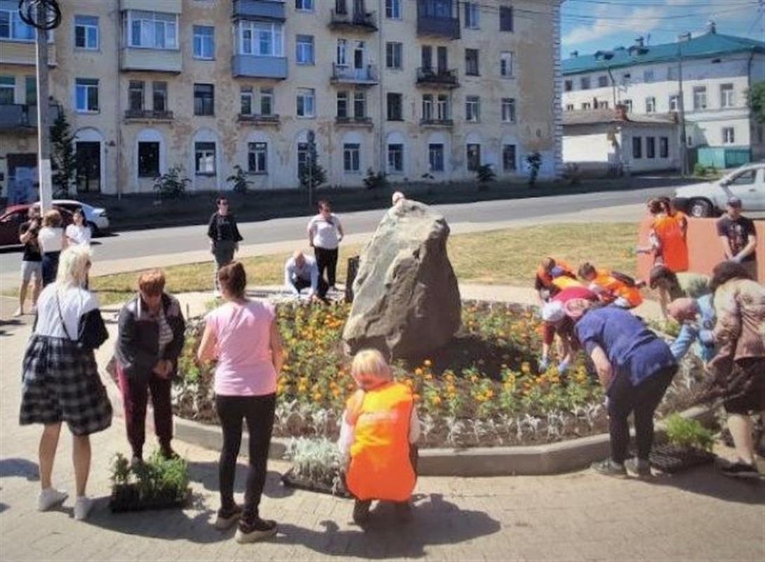 Накануне празднования Дня России в Костроме расцвела «Клумба дружбы»