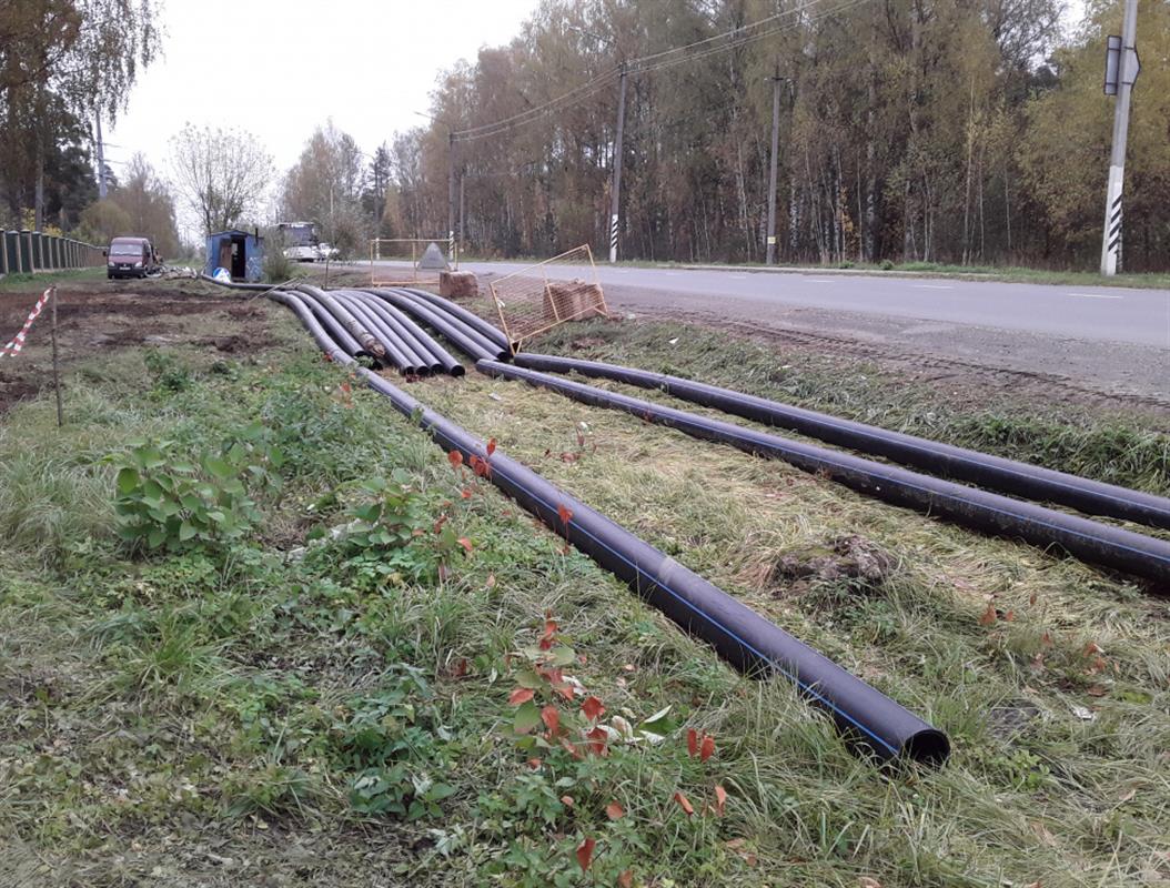 В Костроме прокладывают дополнительный водопровод к посёлку Первому