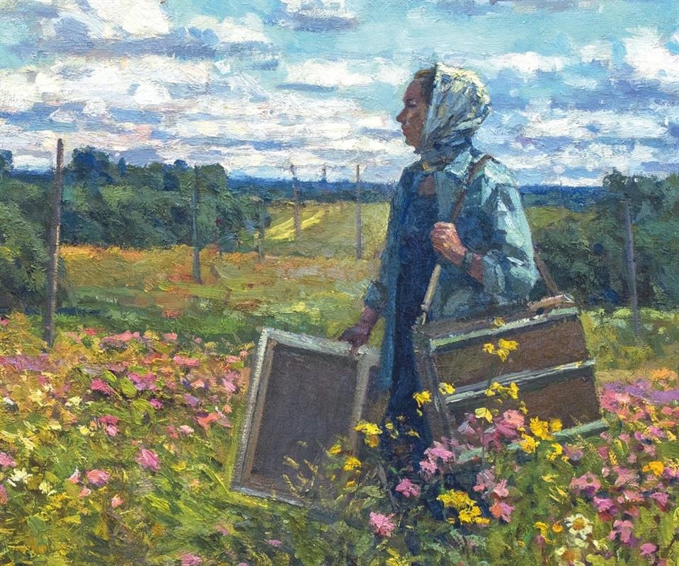 Юбилейная выставка живописи Ирины Рыбаковой открывается в Костроме 