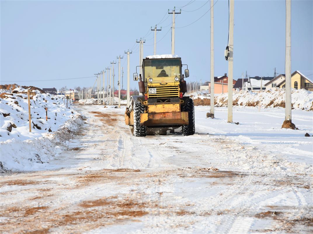 В Костроме на улице Шарьинской начали строить новую дорогу
