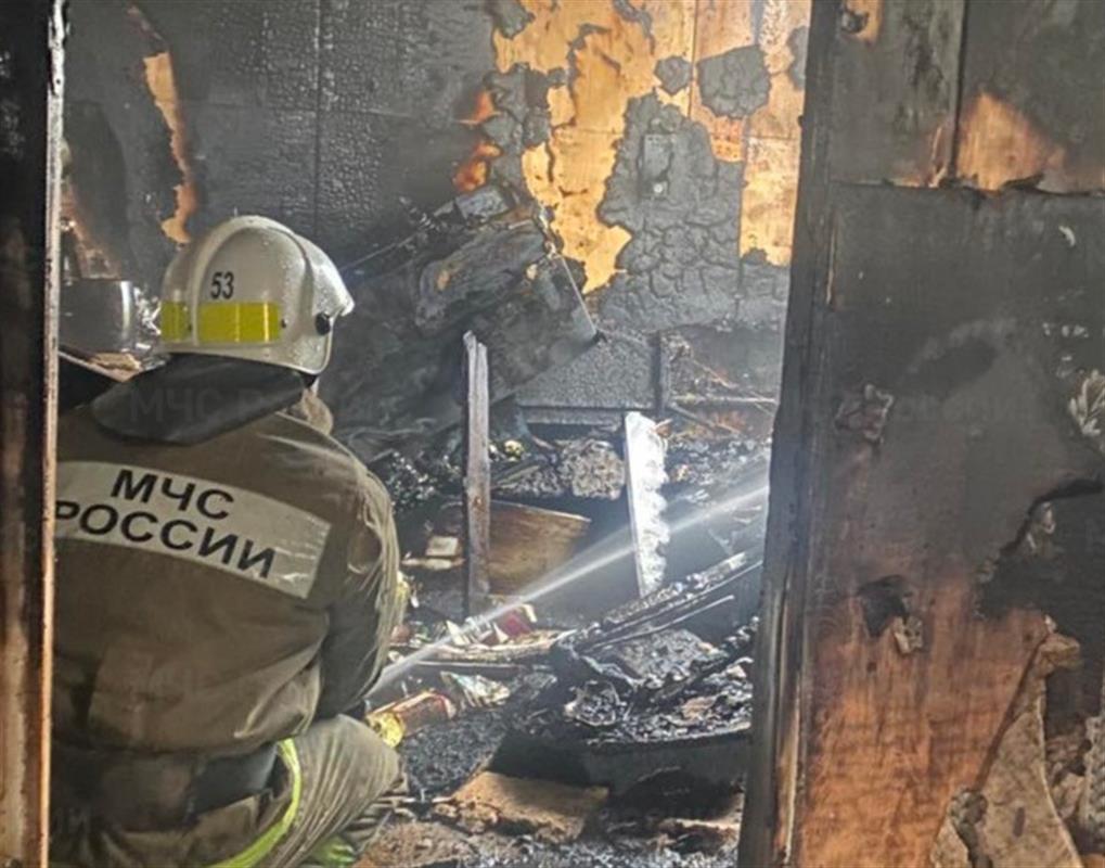 За неделю при пожарах погибли двое костромичей, еще двое пострадали 