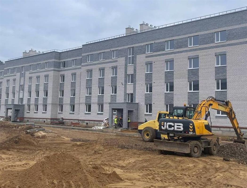 В Костроме достраивают четыре дома по программе переселения из аварийного жилья