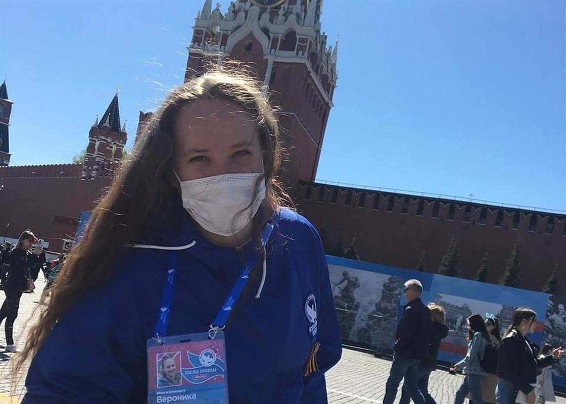 Костромичка приняла участие в Параде Победы на Красной Площади
