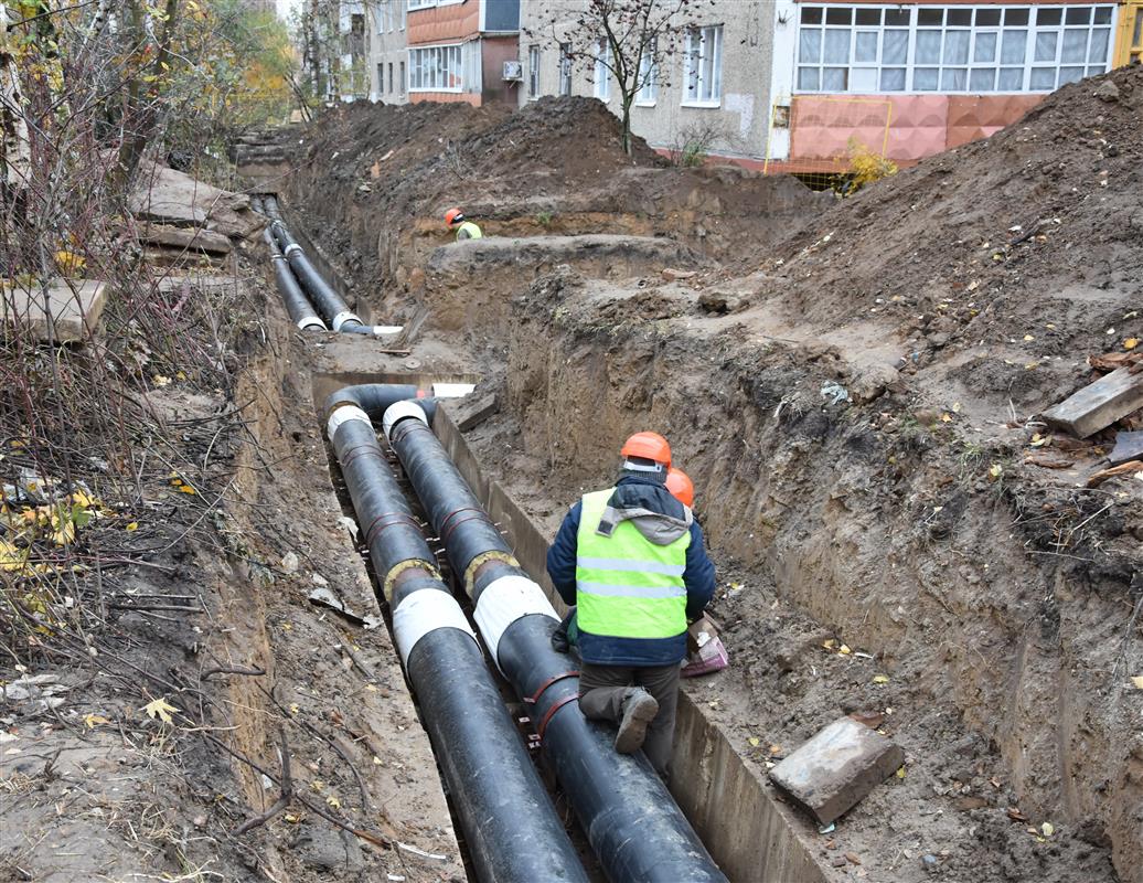 Капремонт теплосетей в Костроме продолжается на 34 участках