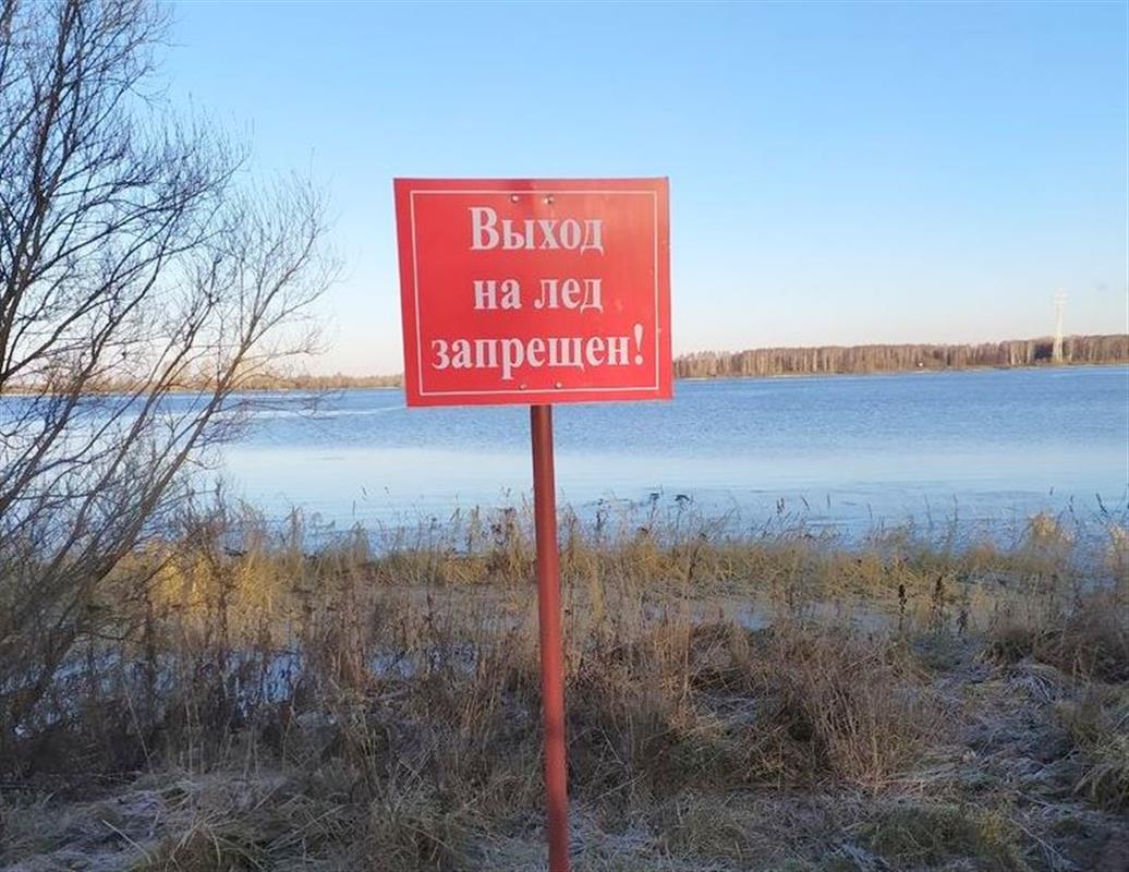 Выход на лед водоемов в Костроме официально запрещен
