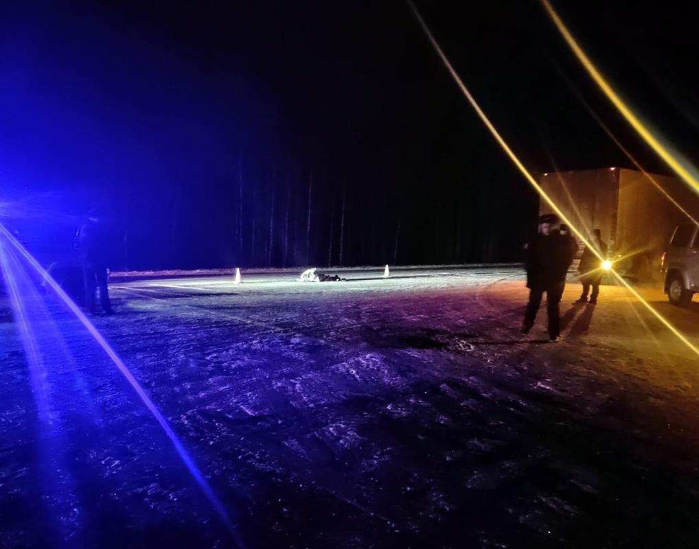 Пешеход погиб под колёсами грузового автомобиля на трассе Кострома-Шарья 