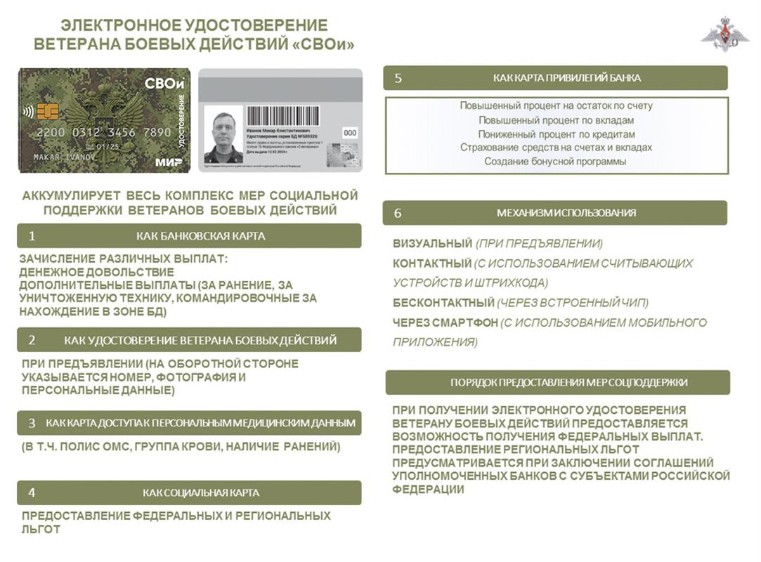 Костромичи могут оформить электронное удостоверение ветерана боевых действий