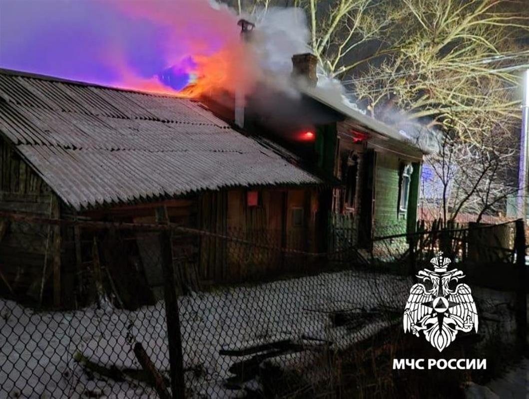 В костромском селе при пожаре в частном доме погиб мужчина

