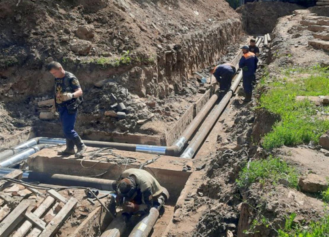 Ремонты сегодня ведутся на 11 участках теплосетей в Костроме