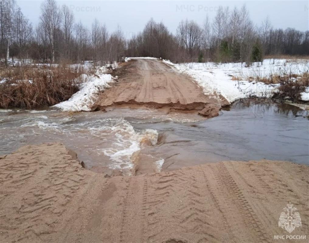 Весеннее половодье: на костромских реках отмечается подъём воды