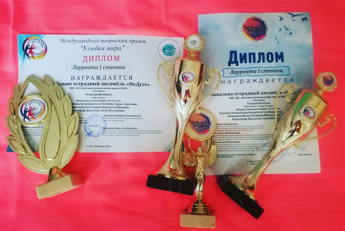 Костромские вокалисты стали победителями международного конкурса