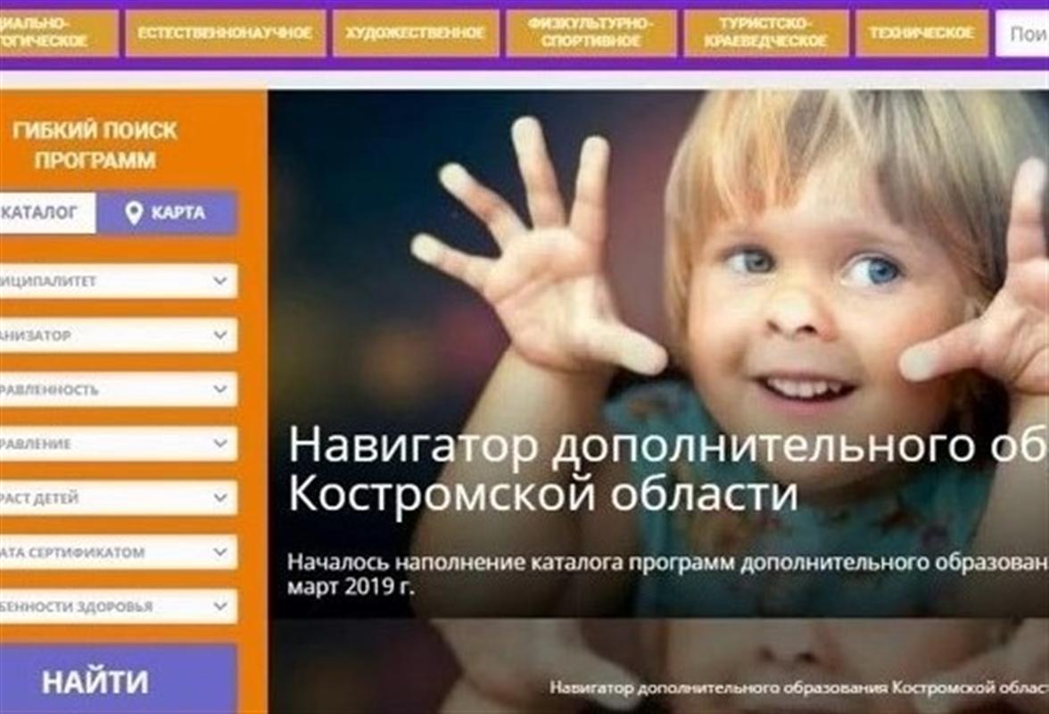 Костромская область признана одним лучших регионов по доступности допобразования
