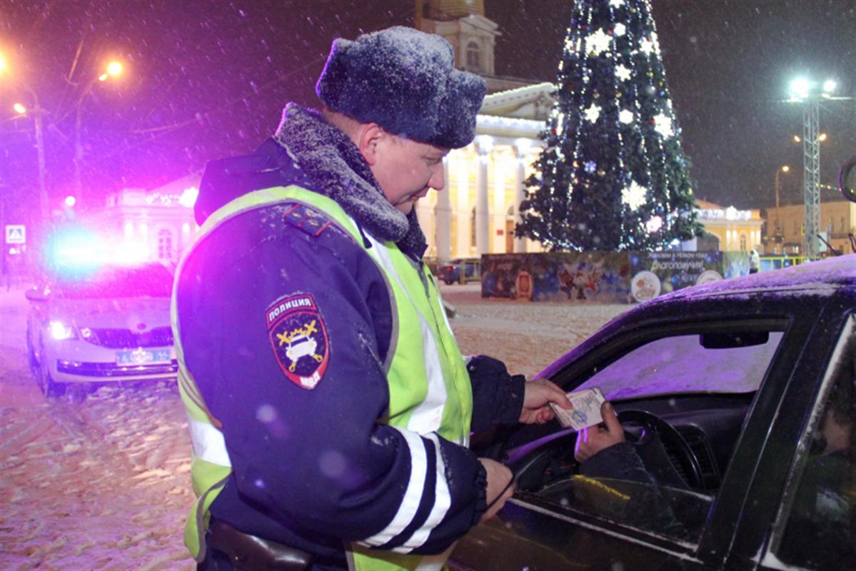 В Новый год Кострому будут усиленно охранять 

