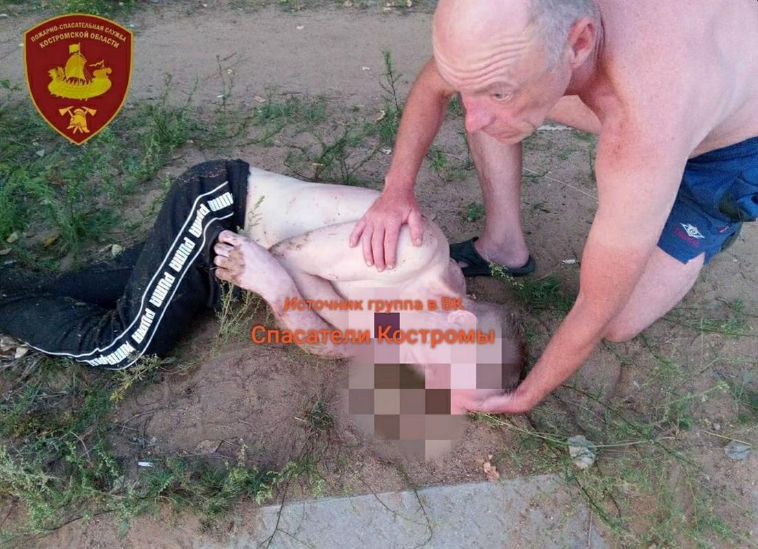 Неравнодушный костромич спас тонущего в Волге мужчину