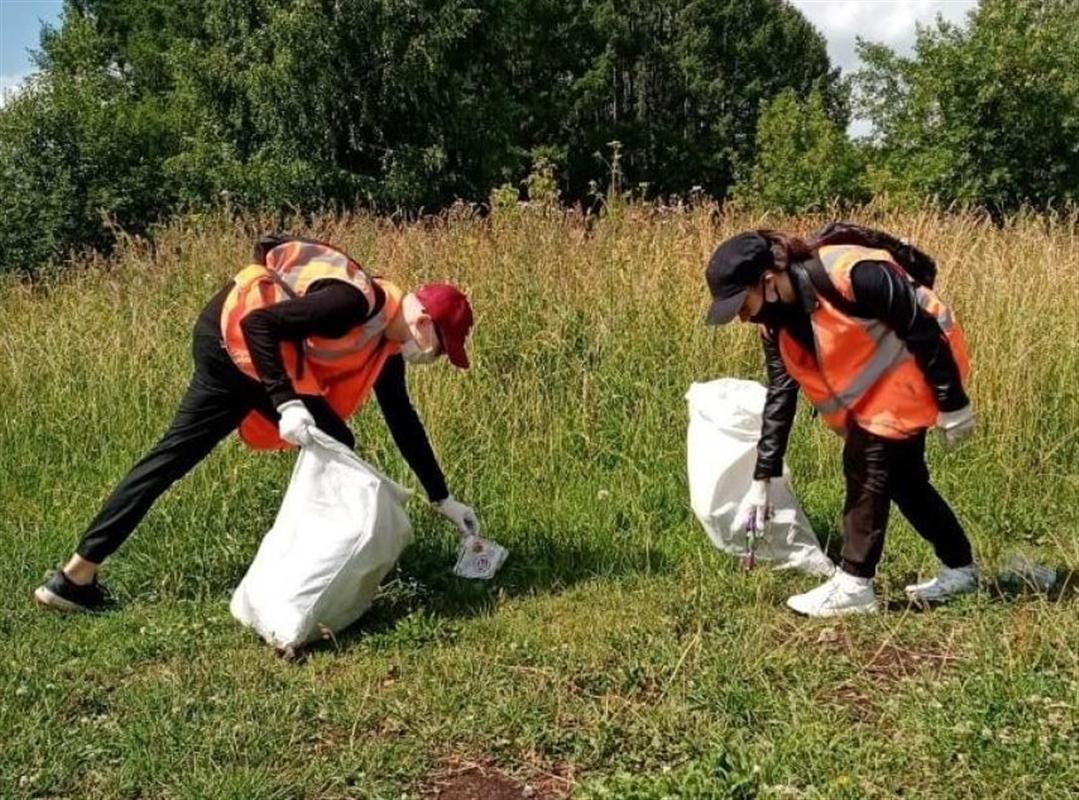 На уборку улиц Костромы вышли экологические отряды 
