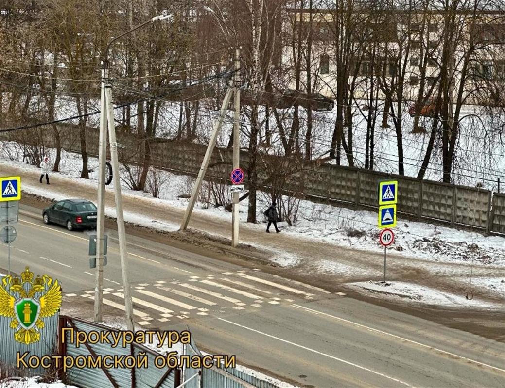 Водитель сбил юную костромичку на переходе и скрылся с места ДТП 