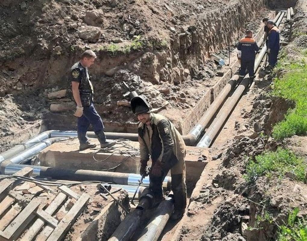 Ремонты на тепловых сетях сегодня в Костроме ведутся по 20 адресам