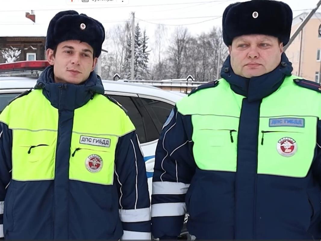 Костромские автоинспекторы спасли автоледи, угодившую в кювет с водой