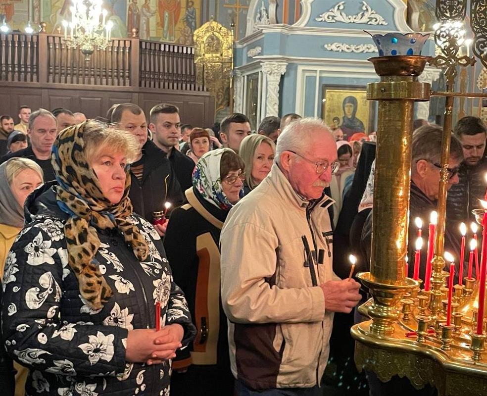 Православные костромичи отмечают Пасху
