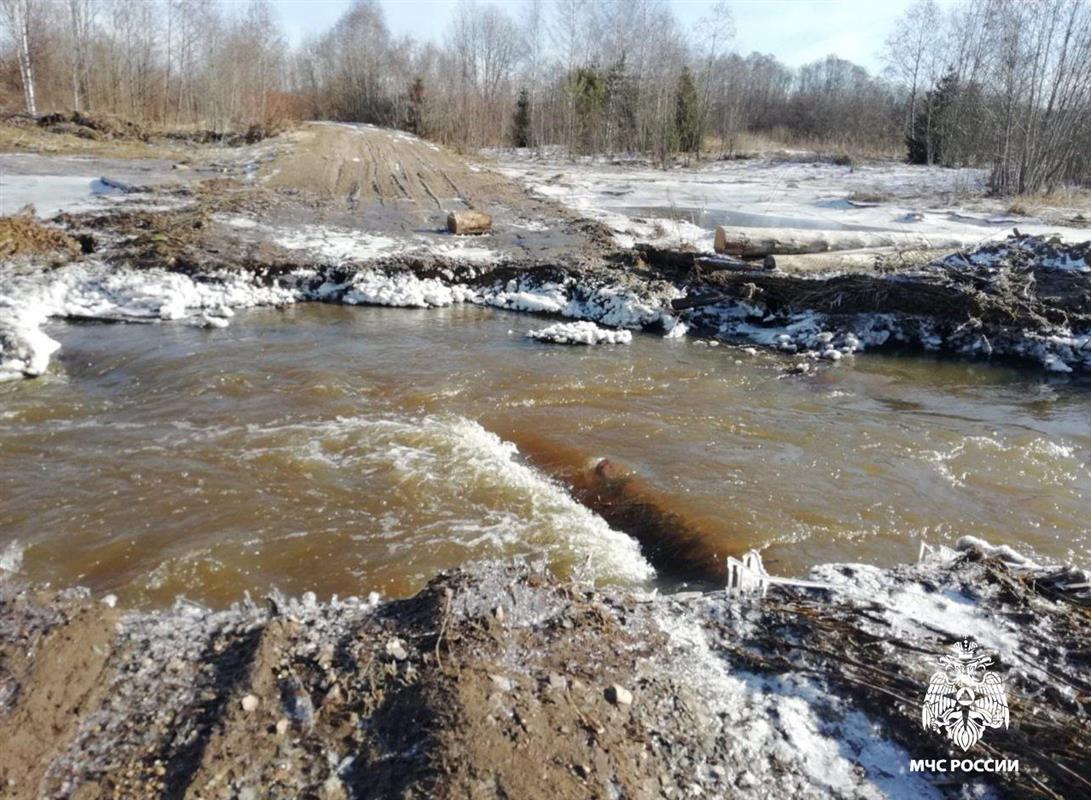 На некоторых костромских реках начался подъём воды
