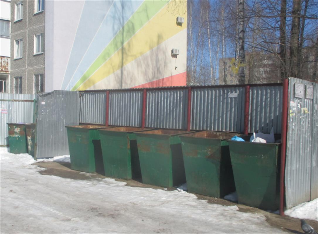 В Костроме ищут переполненные контейнерные площадки у многоквартирных домов