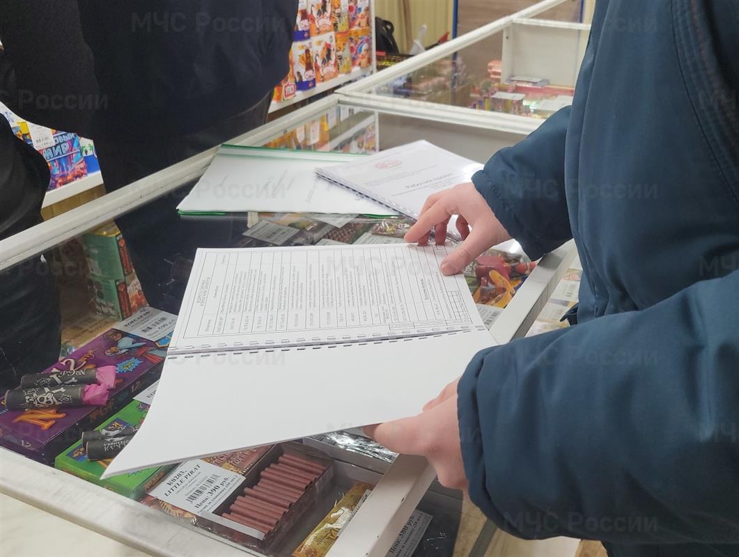 В Костромской области проверяют торговые точки, продающие пиротехнику
