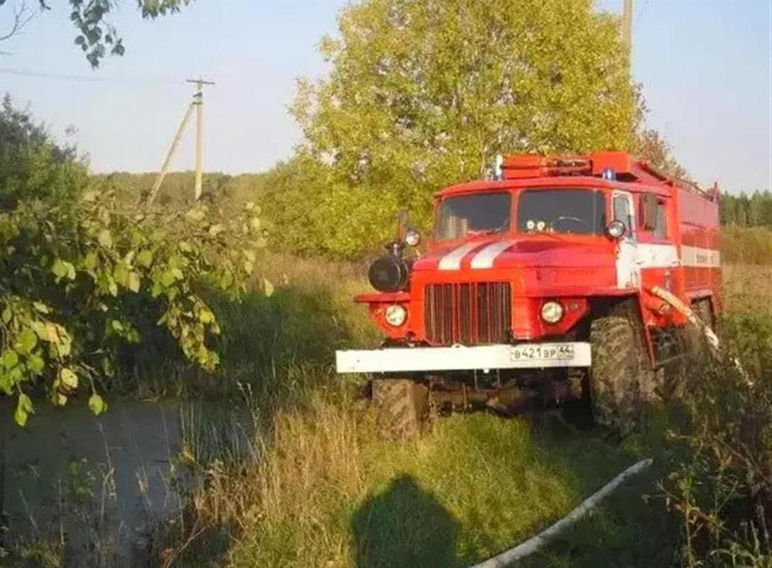Пожароопасный сезон начал действовать на всей территории Костромской области 