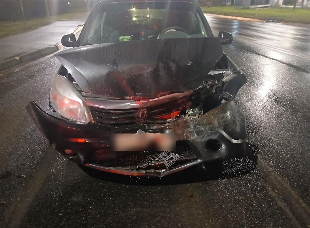 При столкновении иномарок в Костроме пострадал один из водителей