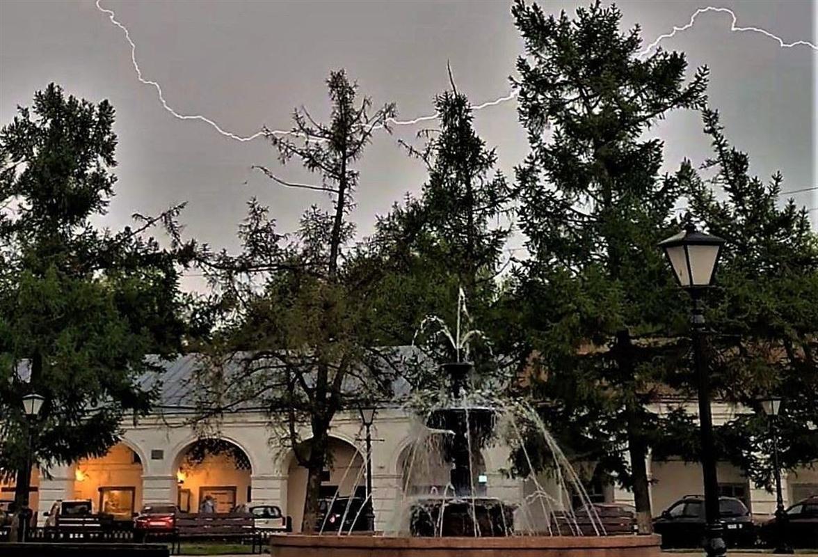 Кратковременные дожди с грозами возможны сегодня в Костроме