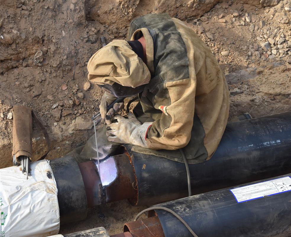 Бригады ТГК-2 сегодня ремонтируют 14 участков тепловых сетей в Костроме
