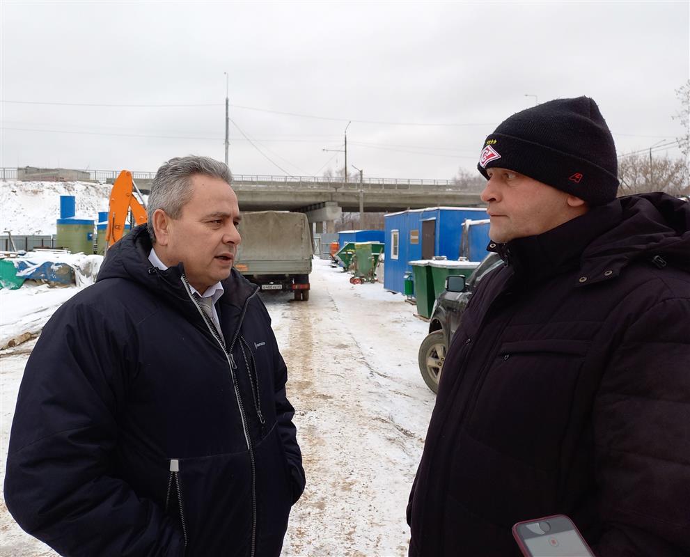 На путепроводе в Костроме установят современное трансбарьерное ограждение
