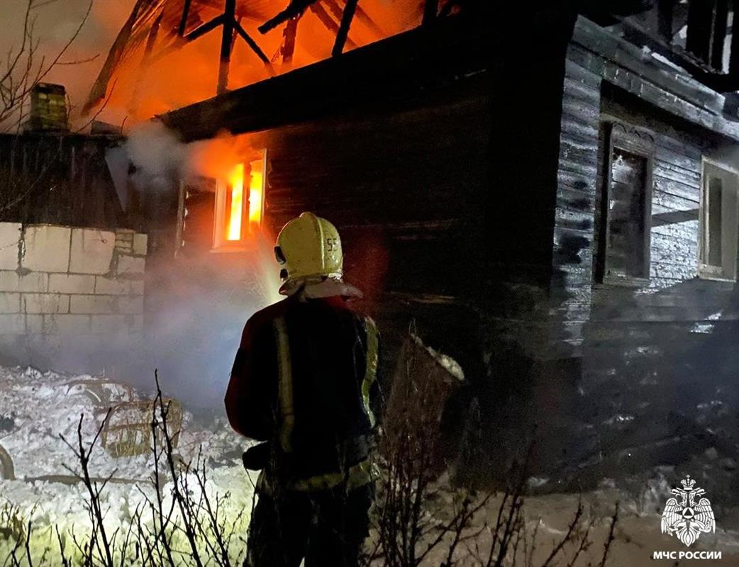 В новогодние праздники в Костромской области произошло 19 пожаров