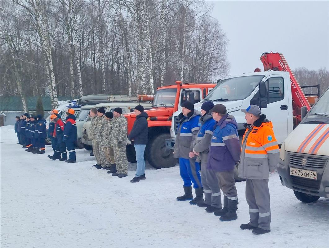 В Костроме проверяют готовность к ликвидации последствий половодья и лесных пожаров
