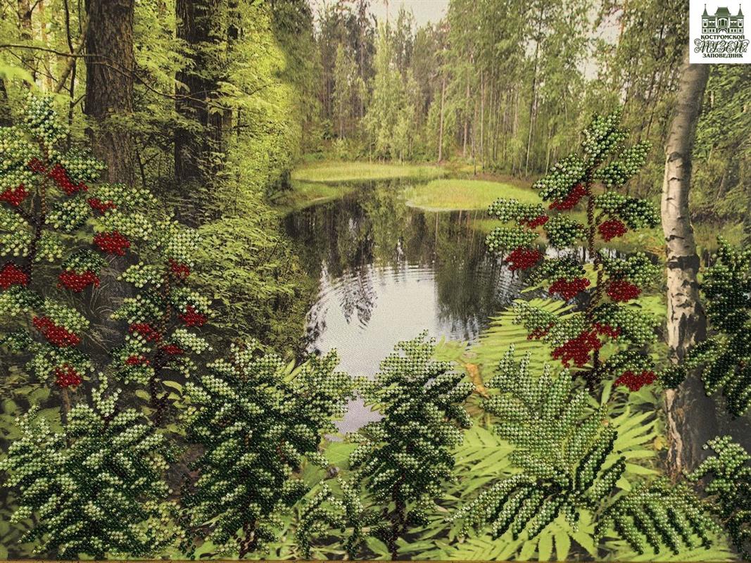 Костромичей  приглашают окунуться в сверкающий мир бисероплетения