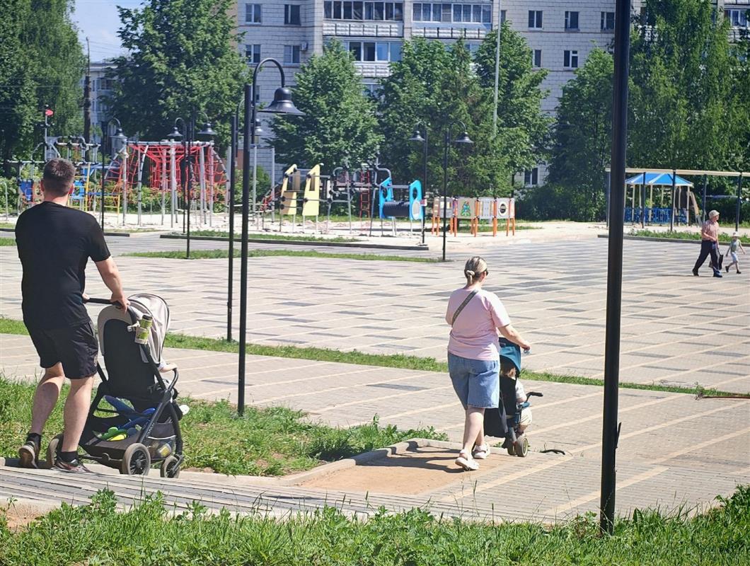 В Костроме готовится к открытию сквер на пересечении улиц Голубкова и Стопани
