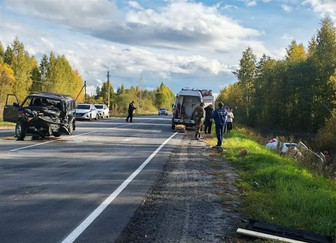 При столкновении двух автомобилей на костромской трассе погиб один из водителей