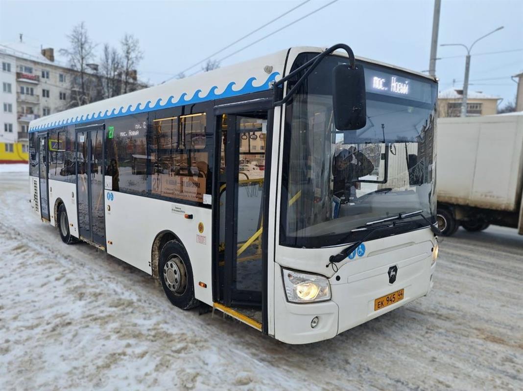 Костромичам рассказали, как будет работать пассажирский транспорт в новогодние праздники