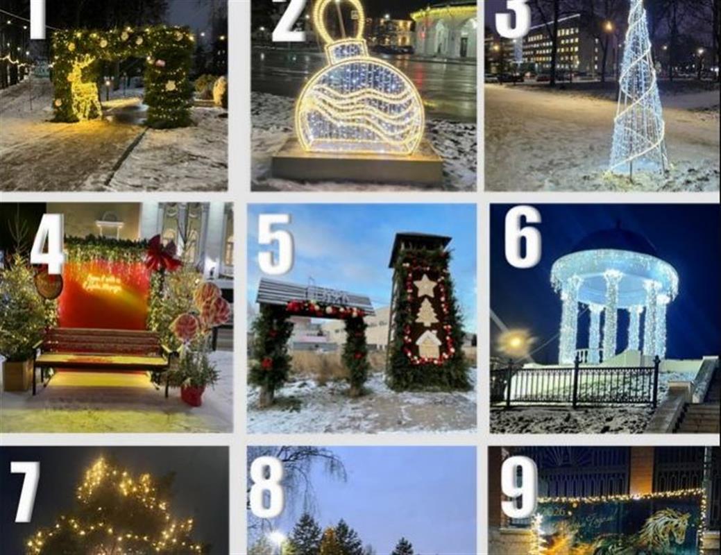 Костромичи ещё могут выбрать лучшее новогоднее оформление городских территорий