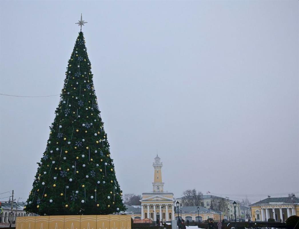 В центре Костромы сегодня отменены запланированные развлекательные мероприятия
