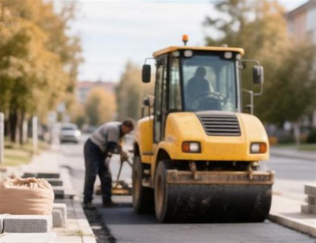 На улице Шарьинской в Костроме начали делать тротуары