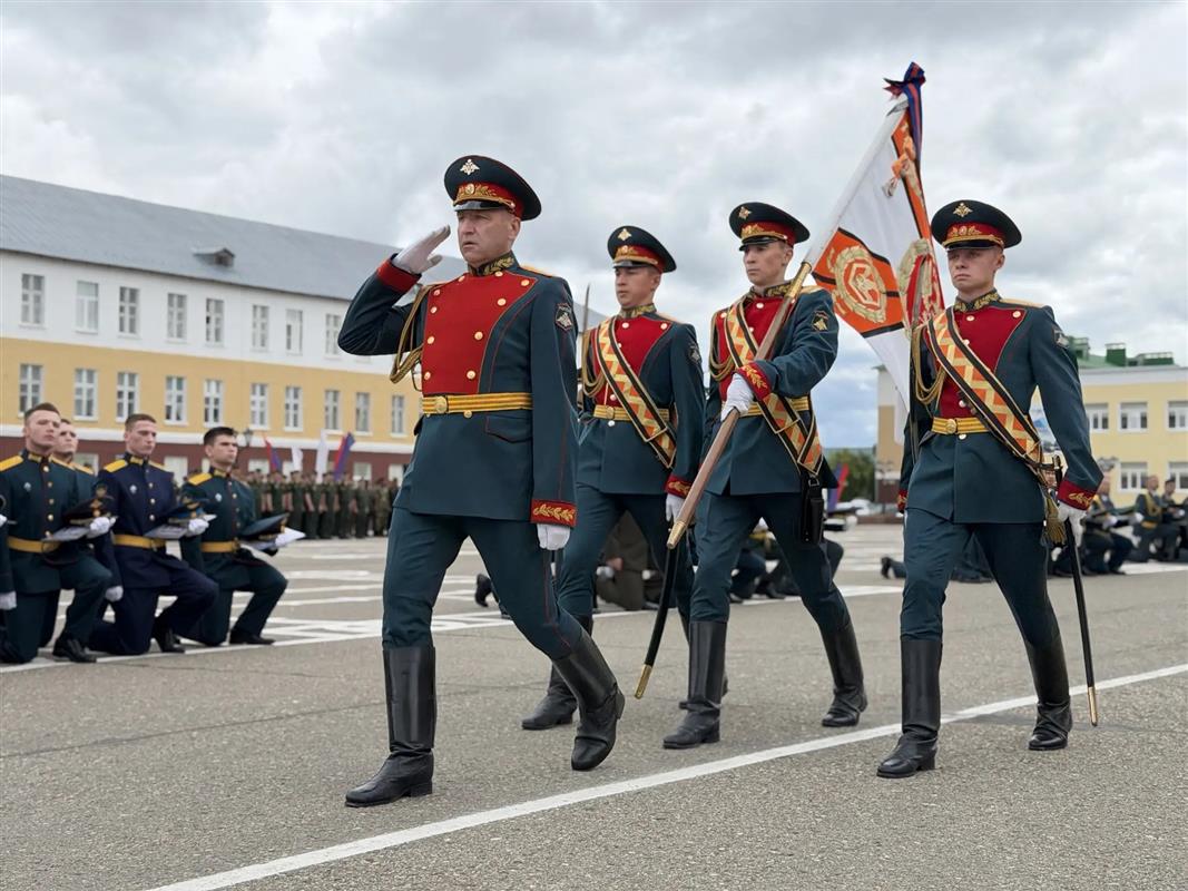 В костромской Военной академии РХБ защиты прошёл выпуск молодых офицеров
